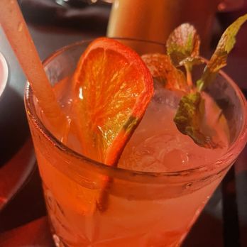 Mayami Wynwood - Paloma - I'm not sure why my mint was so bruised... grapefruit juice and ice.. - Mexican Near Me - Miami, Florida Mayami Wynwood - Paloma - I'm not sure why my mint was so bruised... grapefruit juice and ice.. - Mexican Near Me - Miami, Florida