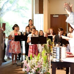 Christ Church - Our children (we've got a lot of them) worship with us in the service of worship.