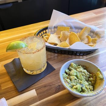 Colibri by Tamale Boy - Spicy margarita and chips with guacamole. - Mexican Near Me - Portland, Oregon