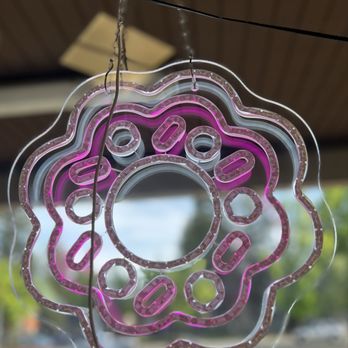 Mochi Cafe - Love this Mochi Donut light up sign! - Bubble Tea Near Me - Sacramento, California
