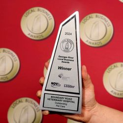 Boundary Road Veterinary Hospital - 2024 Local Business Award win for St George in Pet Care