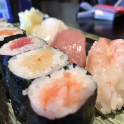 Maki sampler. Wonderfully deliciously perfect.