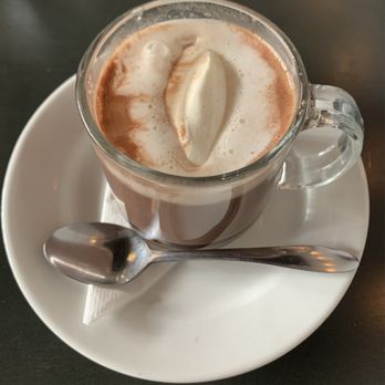 Nicks On Broadway - Hot Chocolate with homemade whipped cream - New American Near Me - Providence, Rhode Island