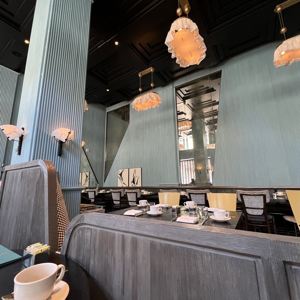 Villon - (March 2021) Restaurant interior - I love their hanging lamps! - New American Near Me - San Francisco, California Villon - (March 2021) Restaurant interior - I love their hanging lamps! - New American Near Me - San Francisco, California
