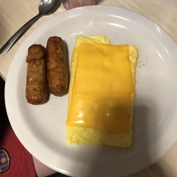 Koffee Kup Restaurant - Cheese Omelette with 2 sausage links - American Near Me - Stoughton, Wisconsin