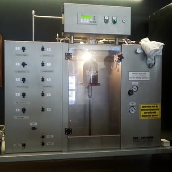 Begyle Brewing - Their machine to fill growlers - one of only 11 in the world that they purchased through a Kickstarter campaign - Breweries Near Me - Chicago, Illinois Begyle Brewing - Their machine to fill growlers - one of only 11 in the world that they purchased through a Kickstarter campaign - Breweries Near Me - Chicago, Illinois