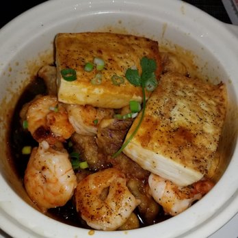 GreenGinger - Tofu and shrimp hot pot - Sushi Bars Near Me - Greenwood, Indiana GreenGinger - Tofu and shrimp hot pot - Sushi Bars Near Me - Greenwood, Indiana