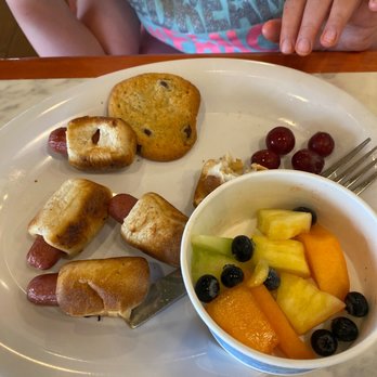 McAlister's Deli - Kids pretzel dogs and mixed fruit. - Delis Near Me - St. Joseph, Missouri