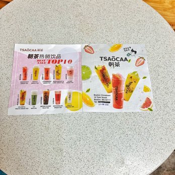 Tsaocaa Boston - Menu - Bubble Tea Near Me - Boston, Massachusetts Tsaocaa Boston - Menu - Bubble Tea Near Me - Boston, Massachusetts