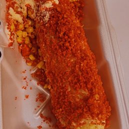 elote with hot cheetos elote with hot cheetos