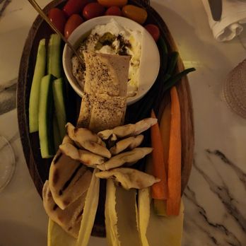 Reyna New York - Labneh with Za'atar - Mediterranean Near Me - New York, New York Reyna New York - Labneh with Za'atar - Mediterranean Near Me - New York, New York
