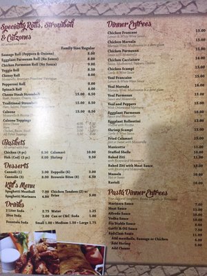 Menu photo 2 Nino C Pizza Restaurant Coolbaugh Township, PA Menu photo 2 Nino C Pizza Restaurant Coolbaugh Township, PA