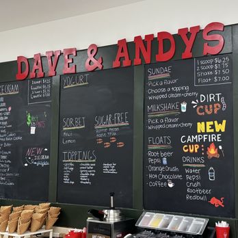 Dave & Andy's - Ice Cream & Frozen Yogurt Near Me - Pittsburgh, Pennsylvania Dave & Andy's - Ice Cream & Frozen Yogurt Near Me - Pittsburgh, Pennsylvania