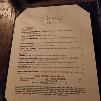 The Twisted Cork Cafe - Cafes Near Me - Charlotte Amalie, Virgin Islands The Twisted Cork Cafe - Cafes Near Me - Charlotte Amalie, Virgin Islands