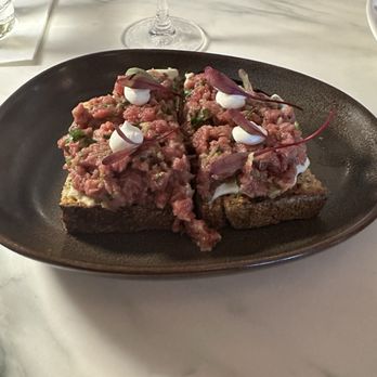 Klaw Miami - Beef tartare toast - Steakhouses Near Me - Miami, Florida