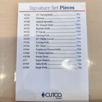 Cutco Kitchen - Knife Sharpening Near Me - Wilmette, Illinois Cutco Kitchen - Knife Sharpening Near Me - Wilmette, Illinois