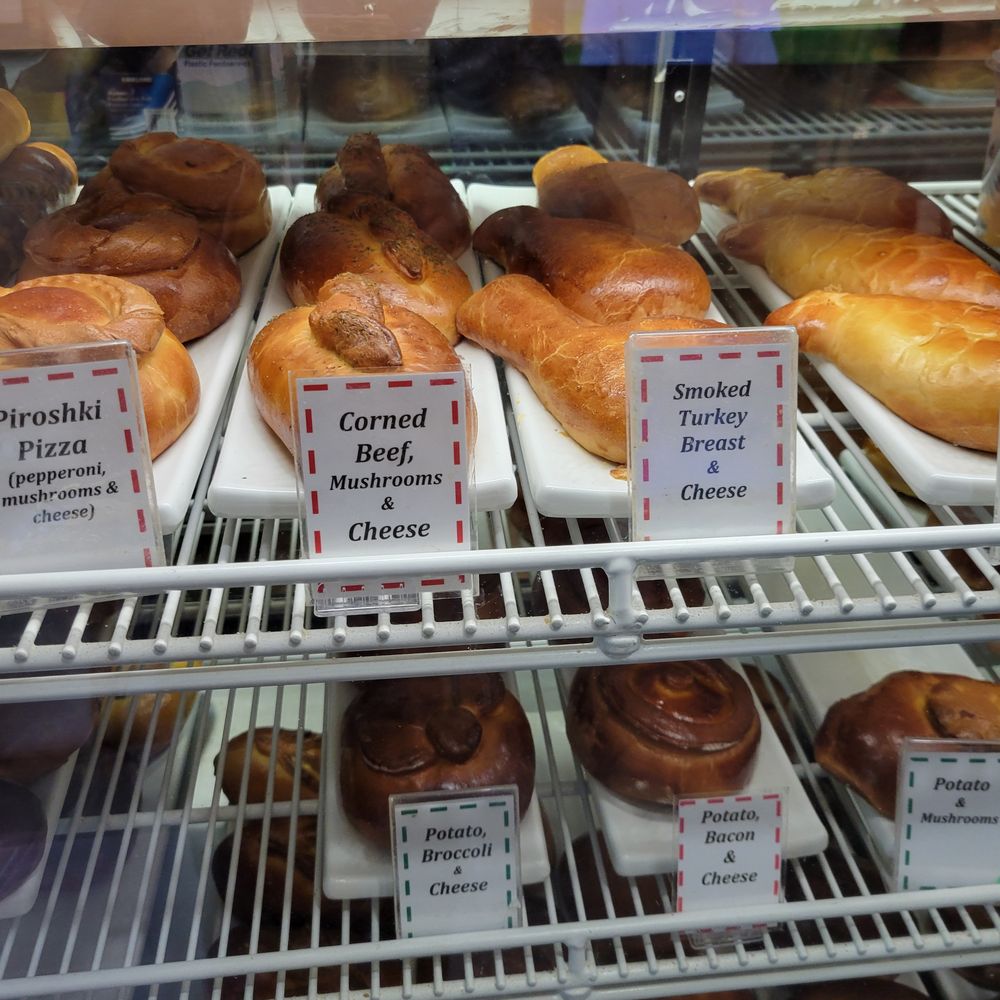 Piroshki On Madison - delectable showcase of piroshky - Bakeries Near Me - Seattle, Washington