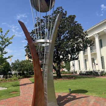 Trilogy Hotel Montgomery Autograph Collection - Sculpture in front of the restaurant. - Venues & Event Spaces Near Me - Montgomery, Alabama Trilogy Hotel Montgomery Autograph Collection - Sculpture in front of the restaurant. - Venues & Event Spaces Near Me - Montgomery, Alabama