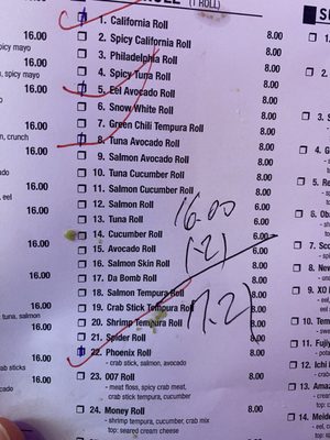 Menu photo 3 Dragon Sushi Albuquerque, NM