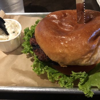 American Grub - Classic Hamburger with Homemade Potato Salad - Burgers Near Me - Tustin, California
