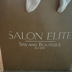 Salon Elite - Bag filled with spa products