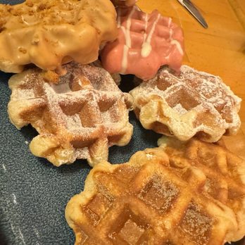 Nero Waffles - mini liege - Desserts Near Me - Vancouver, British Columbia Nero Waffles - mini liege - Desserts Near Me - Vancouver, British Columbia