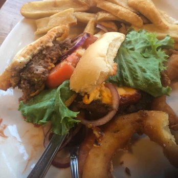 Junior's Restaurant - Cheese burger tragedy... - Bakeries Near Me - Brooklyn, New York