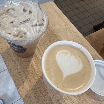 Mi Cafecito Coffee - Top - Dulce de leche iced latte Bottom - hot cafe de olla latte - Coffee & Tea Near Me - Pomona, California Mi Cafecito Coffee - Top - Dulce de leche iced latte Bottom - hot cafe de olla latte - Coffee & Tea Near Me - Pomona, California