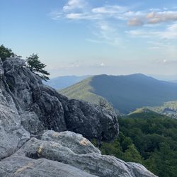 Dragon's Tooth - Scenic Landscape view facing North towards WV.