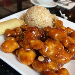 Zhang's Chopstix - Lunch 4. General Tsos Chicken (Spicy)