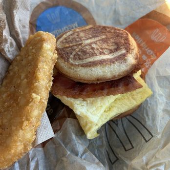 McDonald's - Bacon egg and cheese McGriddle no cheese - Fast Food Near Me - Pilot Mountain, North Carolina McDonald's - Bacon egg and cheese McGriddle no cheese - Fast Food Near Me - Pilot Mountain, North Carolina