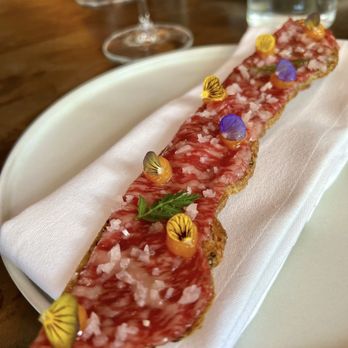 Cafe Juanita - Wagyu beef croccante - Italian Near Me - Kirkland, Washington