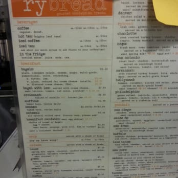 Rybread - Simple menu - Breakfast & Brunch Near Me - Philadelphia, Pennsylvania