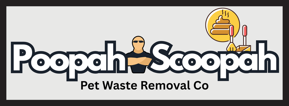 Poopah Scoopah Pet Waste Removal Logo