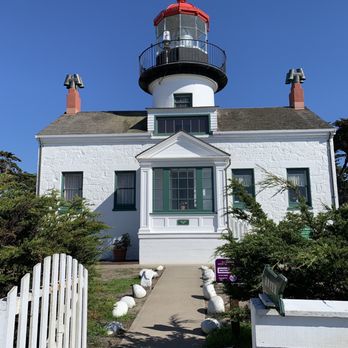 Point Pinos Lighthouse - The walkway to the lighthouse - Landmarks & Historical Buildings Near Me - Pacific Grove, California