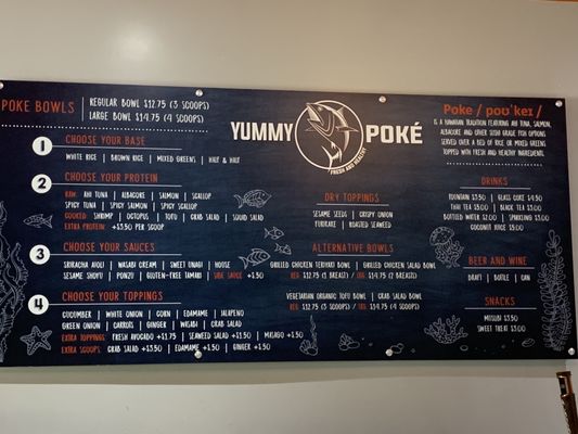 Menu photo 1 Yummy Poke Rocklin, CA Menu photo 1 Yummy Poke Rocklin, CA