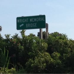 Wright Memorial Bridge - Entrance from South