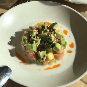 Santo Cielo - Salmon Tartare - New American Near Me - Naperville, Illinois
