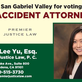 Premier Justice Law, PC - Thank you San Gabriel Valley for voting for us!!! - Personal Injury Law Near Me - Pasadena, California Premier Justice Law, PC - Thank you San Gabriel Valley for voting for us!!! - Personal Injury Law Near Me - Pasadena, California