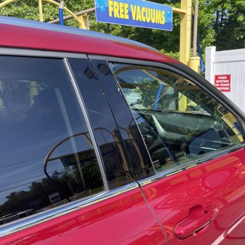 Five Star Auto Detailing - When you look closer those black panels between windows are all scratched up from brushes - Car Wash Near Me - Shelton, Connecticut Five Star Auto Detailing - When you look closer those black panels between windows are all scratched up from brushes - Car Wash Near Me - Shelton, Connecticut