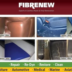 Leather repair before and after