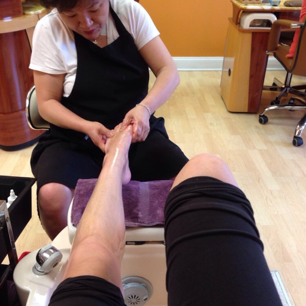 Tiara Nails - The nail tech begins with a five minute deep tissue foot massage.. - Nail Salons Near Me - Skippack, Pennsylvania Tiara Nails - The nail tech begins with a five minute deep tissue foot massage.. - Nail Salons Near Me - Skippack, Pennsylvania