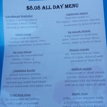808 Grindz Cafe - All day menu - Cafes Near Me - Lahaina, Hawaii