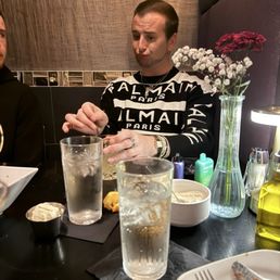 That first sip of a strong cocktail