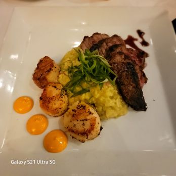 Lugano Ristorante - Filet rosotto and scallop - Italian Near Me - Cary, North Carolina Lugano Ristorante - Filet rosotto and scallop - Italian Near Me - Cary, North Carolina