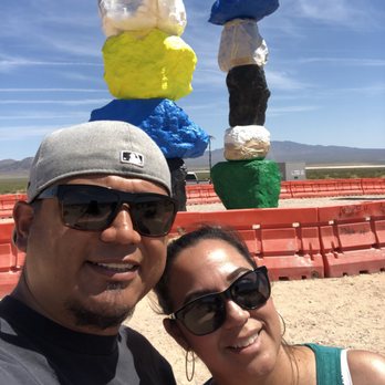 Seven Magic Mountains - Let's get rocked! - Public Art Near Me - Las Vegas, Nevada