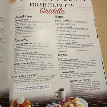 Country Kitchen - Menu - New American Near Me - Big Bear Lake, California