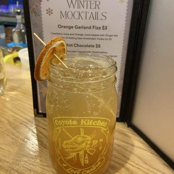 Coyote Kitchen - Mocktail - Bars Near Me - Boone, North Carolina