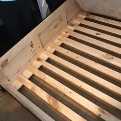 Furniture Land - Trundle frame with wooden slats