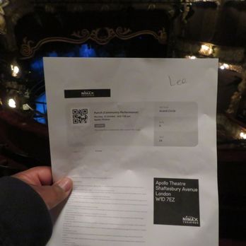 Apollo Theatre - A powerful and critically acclaimed theatre tucked away in the West End. - Performing Arts Near Me - London, XGL